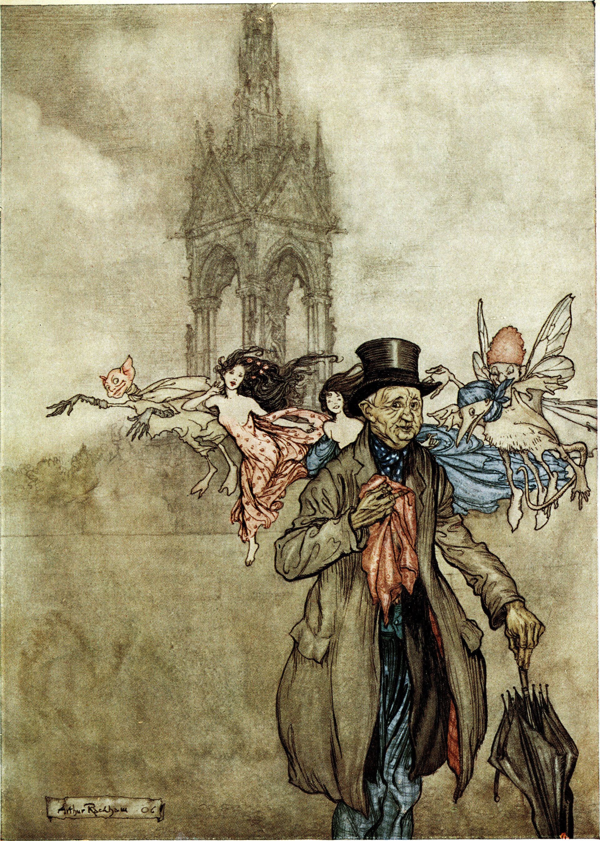 Peter Pan in Kensington Gardens · illustration 65